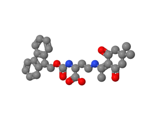 (2R)-4-[[1-(4,4-二甲基-2,6-二氧代环己亚基)乙基]氨基]-2-[[(9H-芴-9-基甲氧基)羰基]氨基]丁酸,N-α-Fmoc-N-γ-1-(4,4-dimethyl-2,6-dioxocyclohex-1