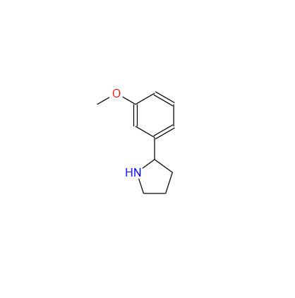 2-(3-甲氧苯基)-吡咯烷,2-(3-METHOXYPHENYL)PYRROLIDINE