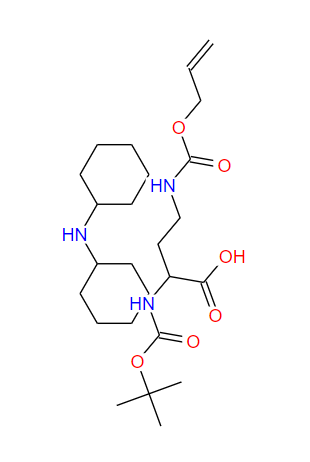N-叔丁氧羰基-N'-烯丙氧基羰基-L-2,4-二氨基丁酸二环己胺盐,N-α-Boc-N-γ-allyloxycarbonyl-L-2,4-diaminobutyri