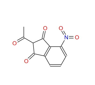 2-乙酰基-4-硝基-1,3-铟烷二酮,2-Acetyl-4-nitro-1,3-indanedione