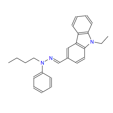 9-乙基咔唑-3-甲醛-N-丁基-N-苯腙,9-Ethyl-3-(N-Butyl-N-Phenylhydrazonomethyl)Carbazole