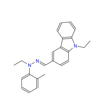 9-乙基咔唑-3-甲醛-N-乙基-N-邻甲苯基腙,9-ETHYL-3-[N-ETHYL-N-(O-TOLYL)HYDRAZONOMETHYL]CARBAZOLE