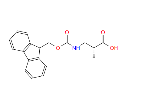3-((((9H-芴-9-基)甲氧基)羰基)氨基)-2-甲基丙酸,Fmoc-DL-3-Aminoisobutyric acid