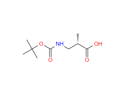 (S)-3-(叔丁氧羰基氨基)-2-甲基丙酸,Boc-S-3-Aminoisobutyric acid