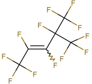 六氟丙烯二聚體,Perfluoro(4-methylpent-2-ene)