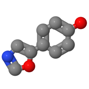 4-(5-噁唑基)苯酚；4-(1,3-Oxazol-5-yl)phenol；1128-71-8