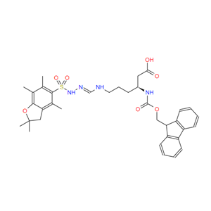 401915-53-5  N-芴甲氧羰基-N'-(2,2,4,6,7-五甲基二氢苯并呋喃-5-磺酰基)-L-高精氨酸