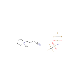 1-腈丙基-1-甲基吡咯烷双（三氟甲烷磺酰）亚胺盐