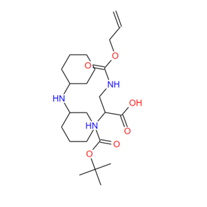 204197-26-2   N-叔丁氧羰基-N'-烯丙氧基羰基-D-2,3-二氨基丙酸二环己胺盐
