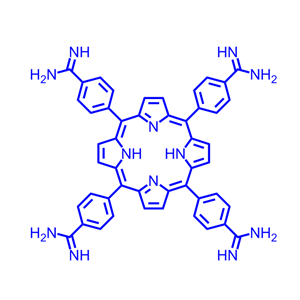 4,4',4'',4'''-(Porphyrin-5,10,15,20-tetrayl)tetrabenzimidamide 1021170-41-1