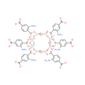 六[Μ-[2-氨基-1,4-苯二甲酸(2-)-ΚO1:ΚO′1]]四-Μ-羟基八-Μ-氧代八钛环 1309760-94-8