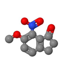 6-甲氧基-7-硝基-1-茚酮,6-Methoxy-7-nitro-1-indanone