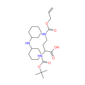 327156-92-3  N-叔丁氧羰基-N'-烯丙氧基羰基-L-2,4-二氨基丁酸二环己胺盐