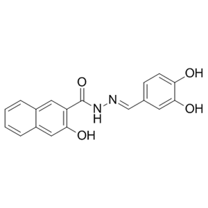 3-羟基-2-萘甲酸[(3,4-二羟基苯基)亚甲基]酰肼  304448-55-3