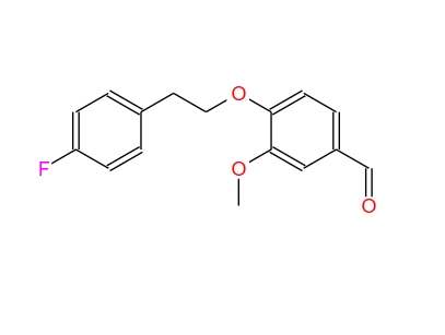 4-(4-氟基乙氧基）-3-甲氧基苯甲醛,3-Methoxy-4-[2-(4-fluorophenyl)ethoxy]benzaldehyde