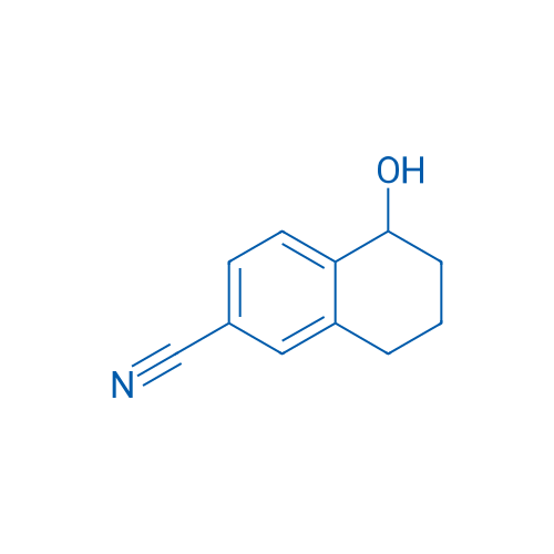 5-羟基-5,6,7,8-四氢萘-2-甲腈,5-Hydroxy-5,6,7,8-tetrahydronaphthalene-2-carbonitrile