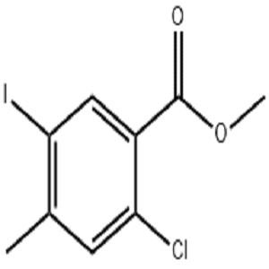 2-氯-5-碘-4-甲基-苯甲酸甲酯,methyl 2-chloro-5-iodo-4-methylbenzoate