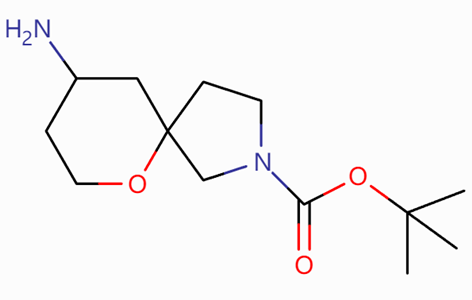9-氨基-6-氧杂-2-氮杂螺[4.5]癸烷-2-羧酸叔丁酯,tert-Butyl 9-amino-6-oxa-2-azaspiro[4.5]decane-2-carboxylate