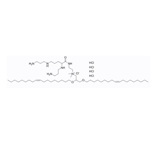 N-(2-((S)-2,5-bis(3-aminopropylamino)pentanamido)ethyl)-N,N-dimethyl-2,3-bis((Z)-octadec-9-enyloxy)propan-1-aminium pentahydrochloride(DOSPA )