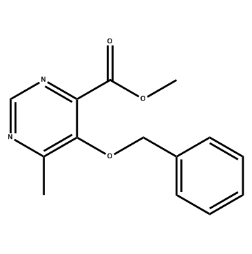 methyl 5-(benzyloxy)-6-methylpyrimidine-4-carboxylate,methyl 5-(benzyloxy)-6-methylpyrimidine-4-carboxylate