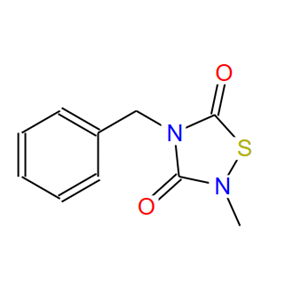 4-苯甲基-2-甲基-1,2,4-噻二唑烷-3,5-二酮  327036-89-5