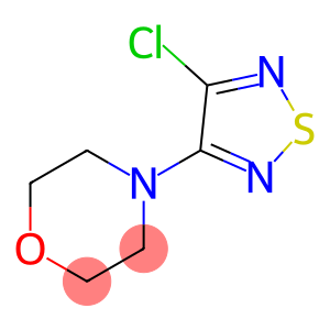 3-氯-4-吗啉-1,2,5-噻二唑,4-(4-chloro-1,2,5-thiadiazol-3-yl)morpholine