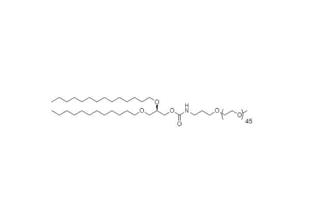 α-(3’-{[1,2-di(myristyloxy)propanoxy] carbonylamino}propyl)-ω-methoxy, polyoxyethylene(MPEG2000C-DMG)