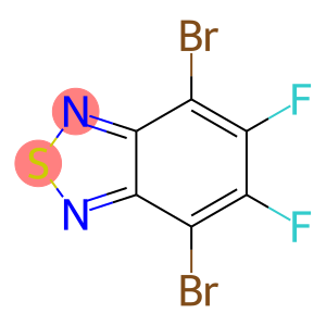 4,7-二溴-5,6-二氟-苯并噻二唑,4,7-dibroMo-5,6-difluorobenzo[c][1,2,5]thiadiazole