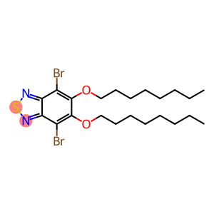 4,7-二溴-5,6-双(辛氧基)-2,1,3-苯并噻二唑  1192352-08-1