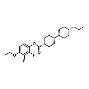 丙基双环己基甲酸-2,3-二氟对乙氧基苯酚酯,[1,1