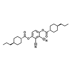 丙基环己基甲酸-2,3-二氰基对苯二酚双酯   75414-71-0
