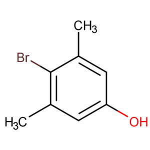 4-溴-3,5-二甲基苯酚；4-Bromo-3,5-dimethylphenol；7463-51-6；外观：白色至黄色固体，可提供大包装，按需分装！