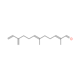 2,6-二甲基-10-亚甲基十二碳-2,6,11-三烯-1-醛,2,6-dimethyl-10-methylenedodeca-2,6,11-trien-1-al