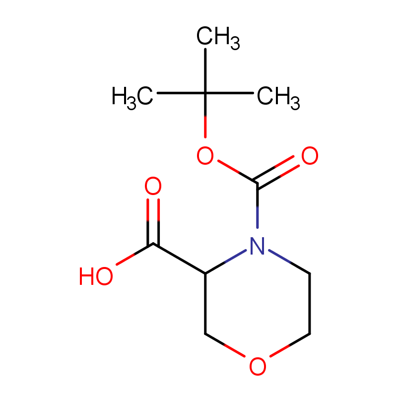 (3S)-3,4-嗎啉二羧酸4-叔丁酯,4-Boc-3(S)-morpholinecarboxylic acid