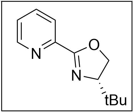 (S)-4-叔丁基-2-(2-氮苯基)恶唑啉,2-[(4S)-4-(1,1-diMethylethyl)-4,5-dihydro-2-oxazolyl]-Pyridine