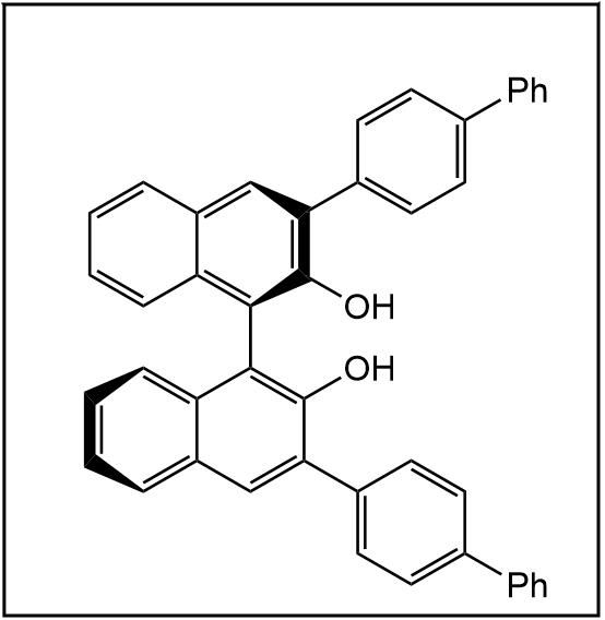 (R)-3,3'-双([1,1'-二苯基]-4-基)-1,1'-联萘酚,R-3,3'-bis([1,1'-biphenyl]-4-yl)-1,1'-Binaphthalene]-2,2'-diol