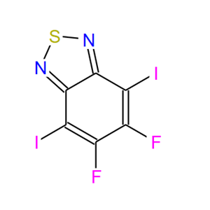 4,7-二碘-5,6-二氟苯并噻二唑,5,6-difluoro-4,7-diiodobenzo[c][1,2,5]thiadiazole