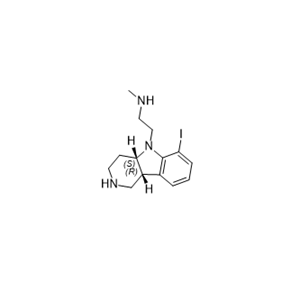 卢美哌隆杂质27,2-((4aS,9bR)-6-iodo-1,2,3,4,4a,9b-hexahydro-5H-pyrido[4,3-b]indol-5-yl)-N-methylethan-1-amine