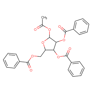 1-氧-乙酰基-2.3.5.-三-苯甲酰氧基-B-D-呋喃核糖