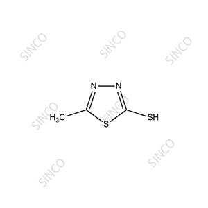 头孢唑林EP杂质E,2-Mercapto-5-methyl-1,3,4-thiadiazole