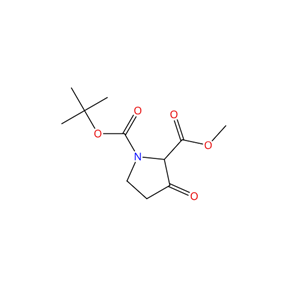 1-叔丁基 2-甲基 3-氧代吡咯烷-1,2-二羧酸酯,1-tert-Butyl 2-methyl 3-oxopyrrolidine-1,2-dicarboxylate