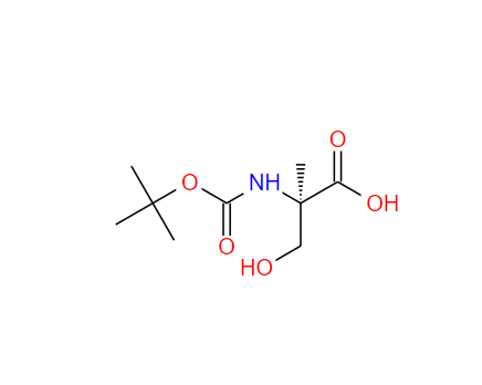 N-Boc-α-甲基-D-丝氨酸,N- Boc -α-methyl-D-Serine