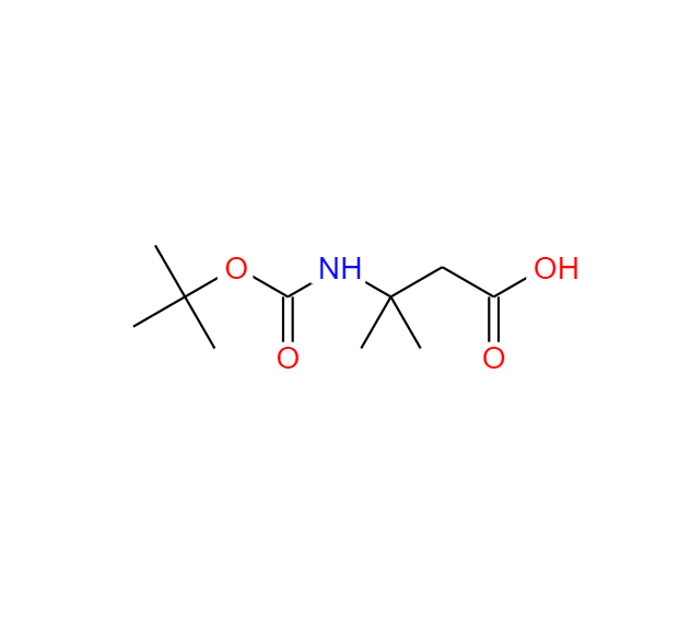 N-BOC-3-氨基-3-甲基丁酸,3-TERT-BUTOXYCARBONYLAMINO-3-METHYL-BUTYRIC ACID