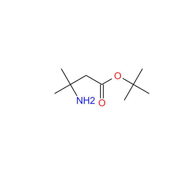 3-氨基-3-甲基丁酸叔丁酯,Butanoic acid, 3-amino-3-methyl-, 1,1-dimethylethyl ester