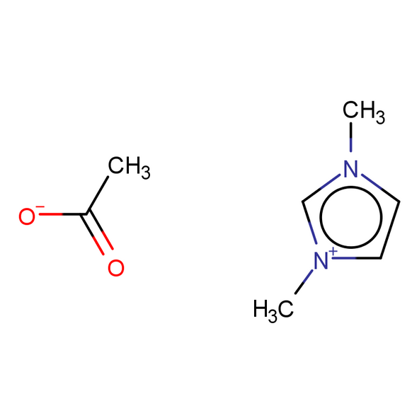 1,3-二甲基咪唑醋酸盐,[C1mim][OAc]