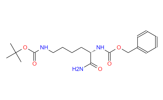 N-Α-苄氧羰基-N-Ε-BOC-L-赖氨酸,N-α-Z-N-ε-Boc-L-lysine amide