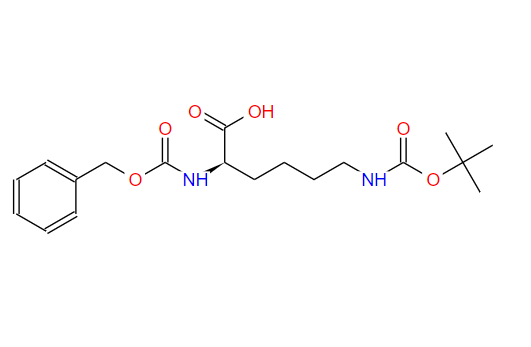 Z-N-ε-t-丁氧基碳酰-L-赖氨酸,N-α-Z-N-ε-Boc-D-lysine