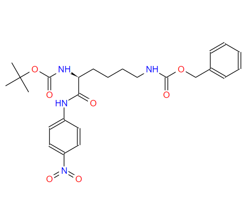 BOC-LYS(Z)-PNA,N-α-Boc-N-ε-Z-L-lysine 4-nitroanilide