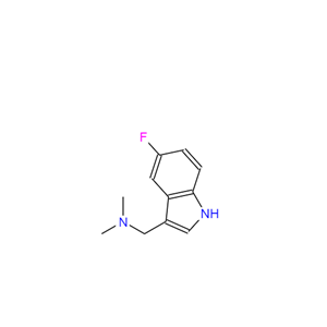 5-氟芦竹碱,1-(5-Fluoro-1H-indol-3-yl)-N,N-dimethylmethanamine