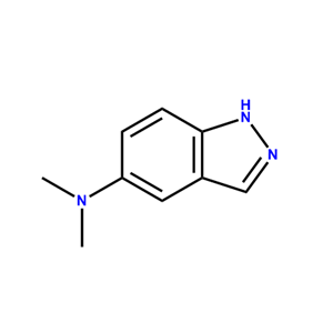 N,N-二甲基-1H-吲唑-5-胺,N,N-Dimethyl-1H-indazol-5-amine